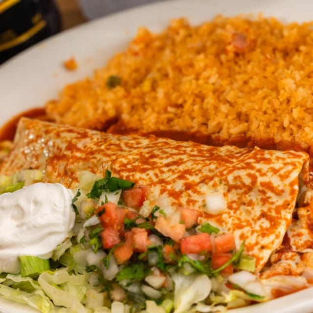 Shrimp Burrito.