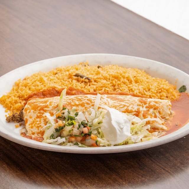 Grilled Chicken Burrito.