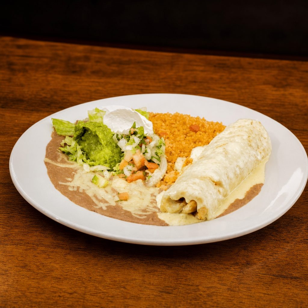Beef Chimichanga.