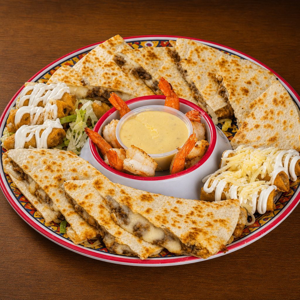 Fiesta Tequila Platter.