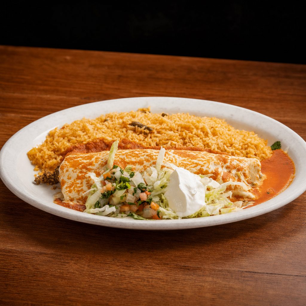 Grilled Chicken Burrito.