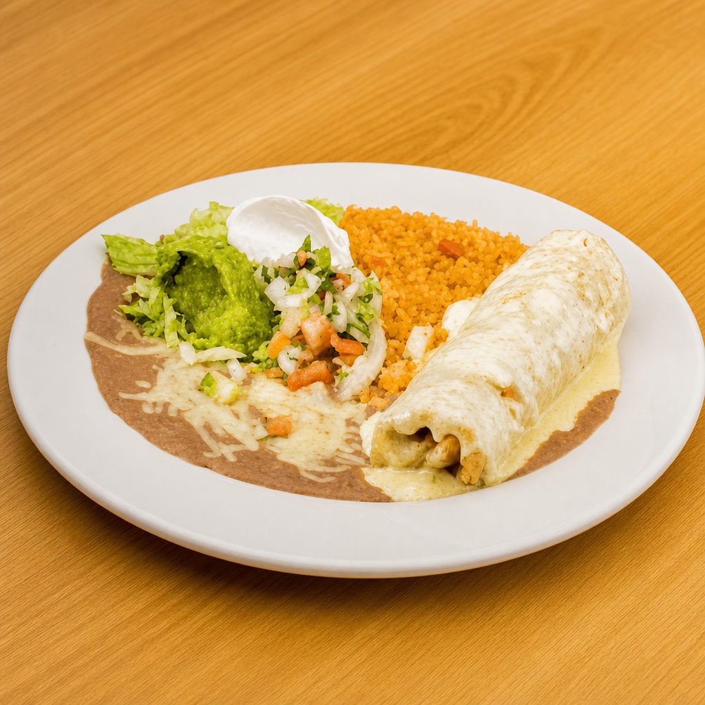 Shrimp Chimichanga.