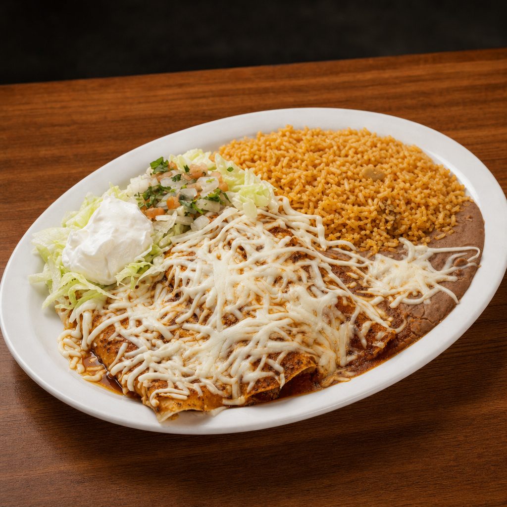 Enchiladas Deluxe.