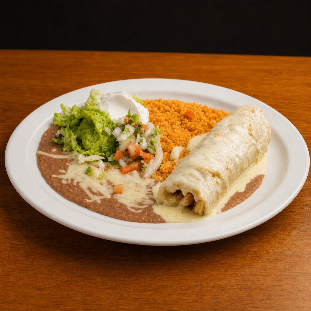 Steak Chimichanga.