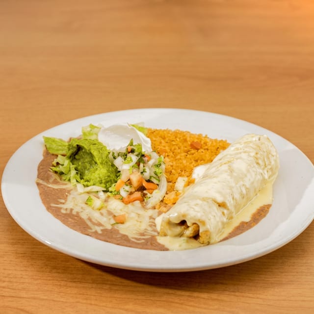 Beef Chimichanga.