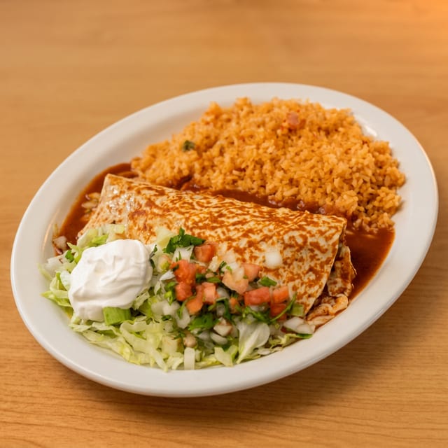 Shrimp Burrito.