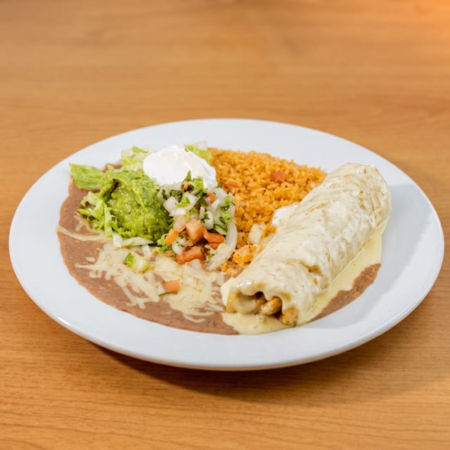 Shrimp Chimichanga.